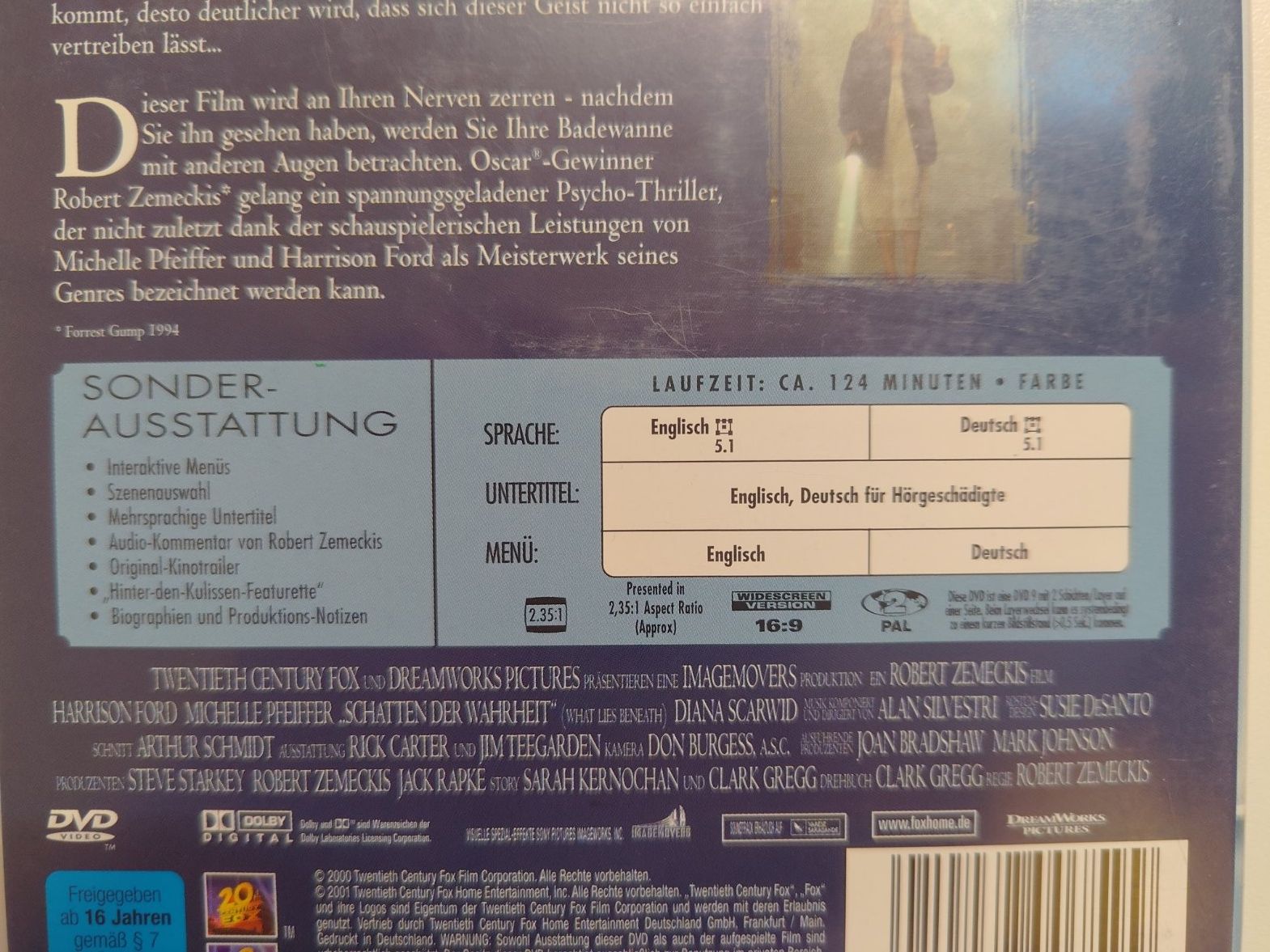 Tutti i DVDs: Schatten der Wahrheit – Usato da Liestal venduto da Kratzilla 3