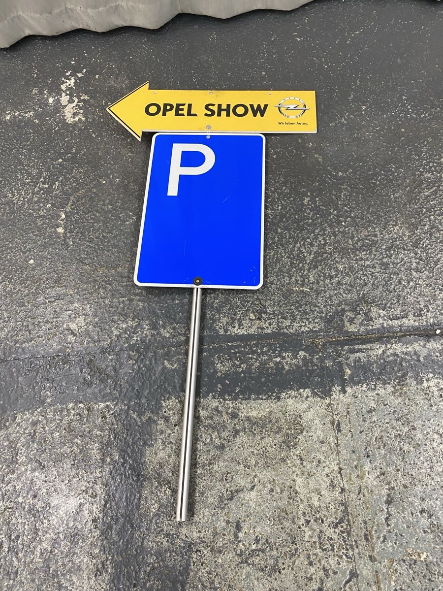 Ecriteaux: Parktafel Opel Show – D'occasion à Hägglingen par Karin0802 4