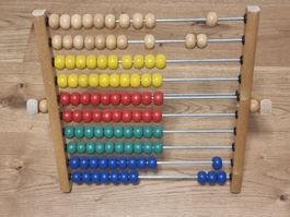 Zählrahmen Holz klappbar