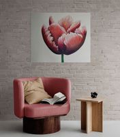 Abstrakte Malerei „Tulpe“