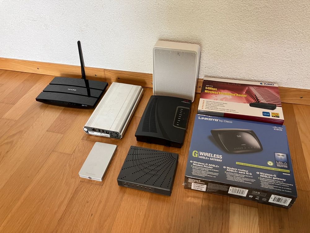 W-LAN / WIFI Set Router / Festplatten / Modem etc. (Gebraucht) in ...