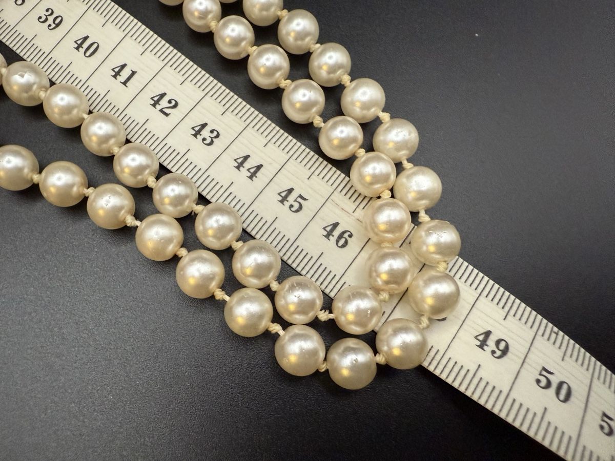 Catenine: 2 Elegante Vintage Perlenketten – Usato da Lamone venduto da LaCantinaMagica 7