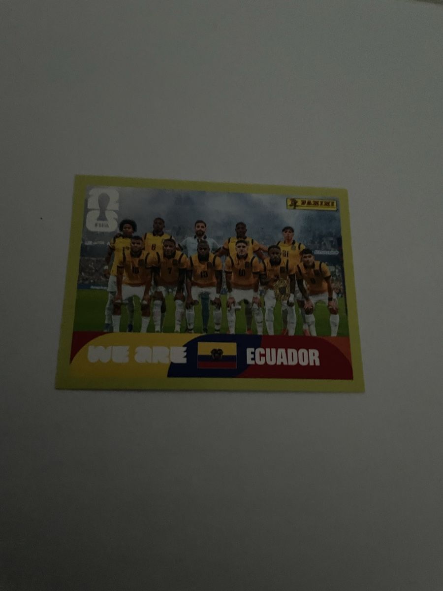 Panini Cartes à collectionner: FIFA WM 2026 WE ARE Ecuador ECU 13 – Neuf (Voir description) à Winterthur par Cobraforce