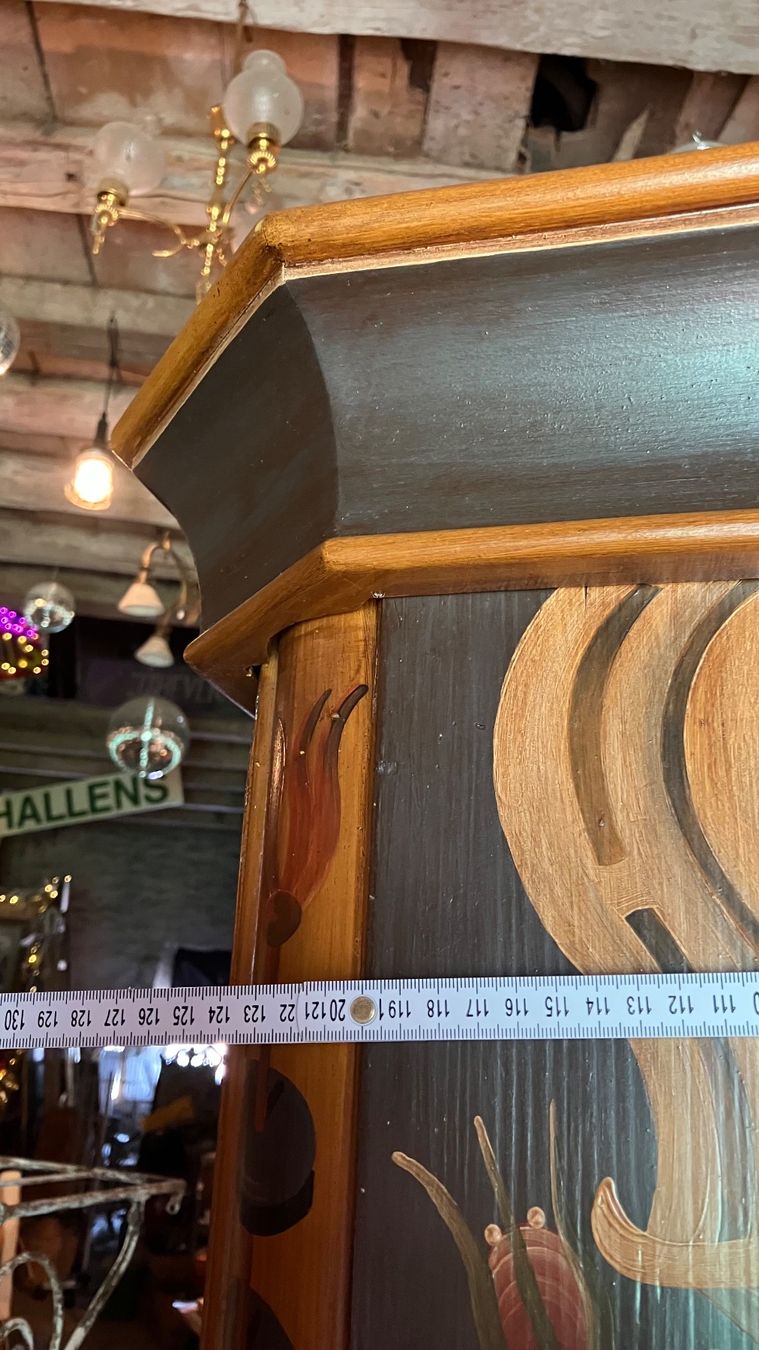 Schränke: Armoire peinte mariage bemalter Schrank rustique rustikal – Gebraucht aus St-Cierges von LeRegain 8