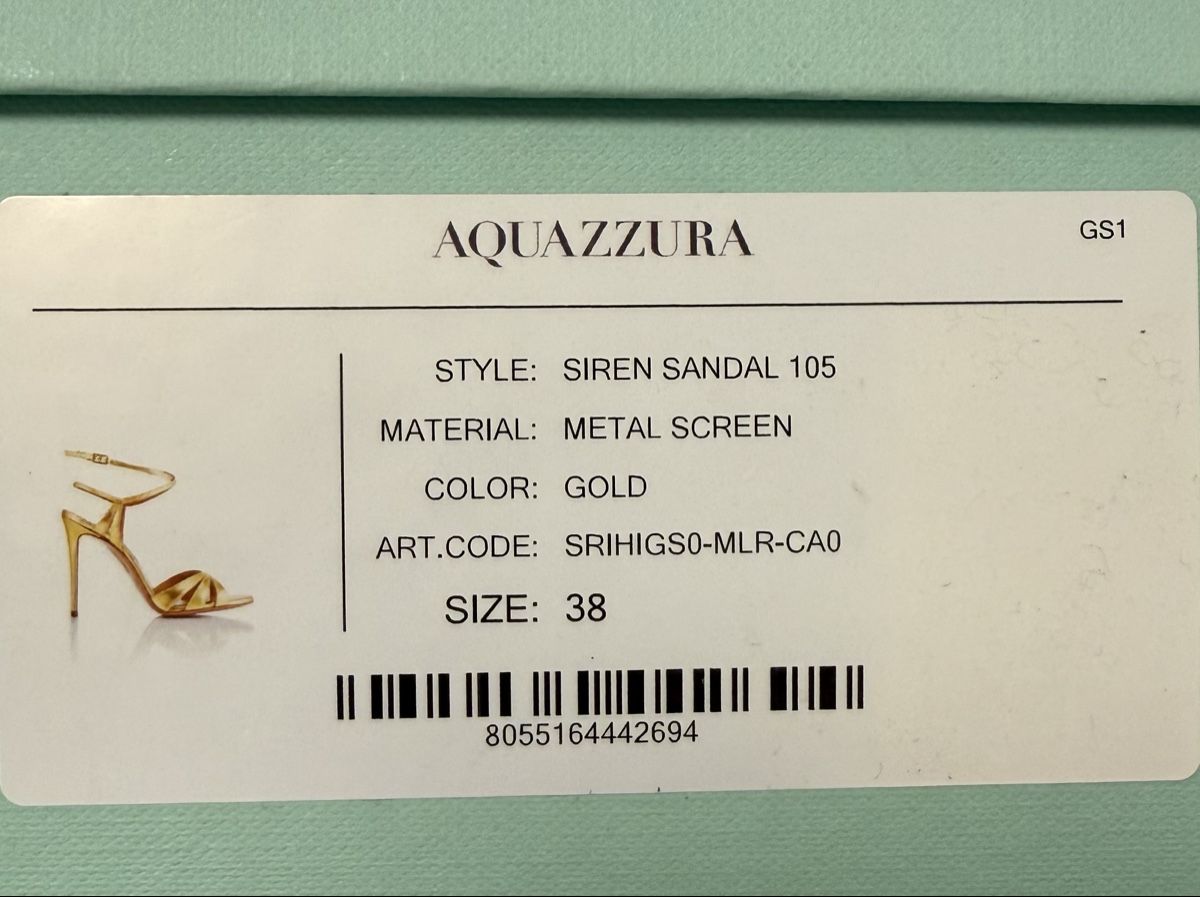 Aquazzura Scarpe da donna: Aquazzura - Siren Sandals – Nuovo (secondo la descrizione) da Lachen SZ venduto da ABEVA 3