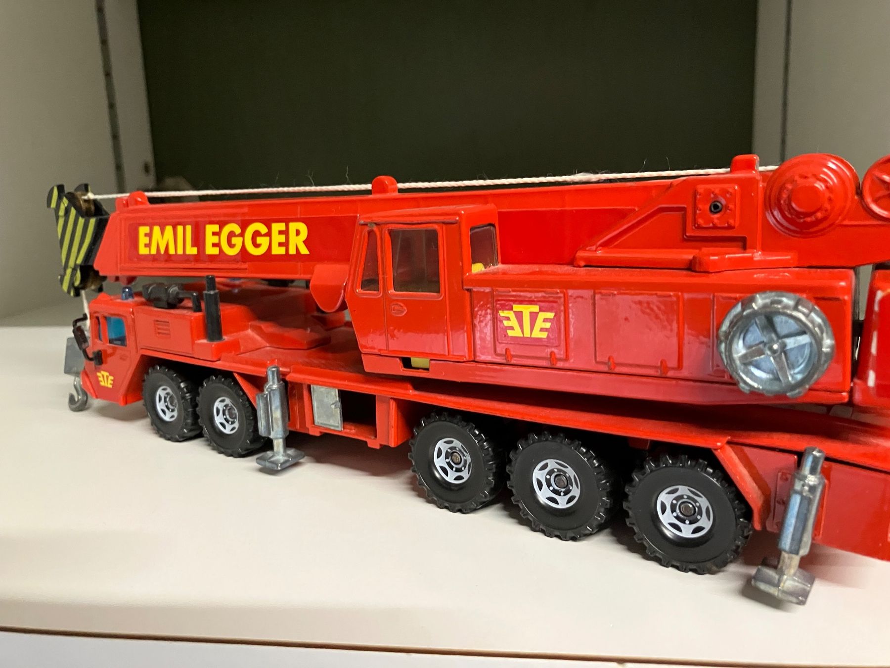 Modellini d'auto: Pneukran EMIL EGGER ca. 28cm lang – Nuovo (secondo la descrizione) da Aadorf venduto da heiluz15 3