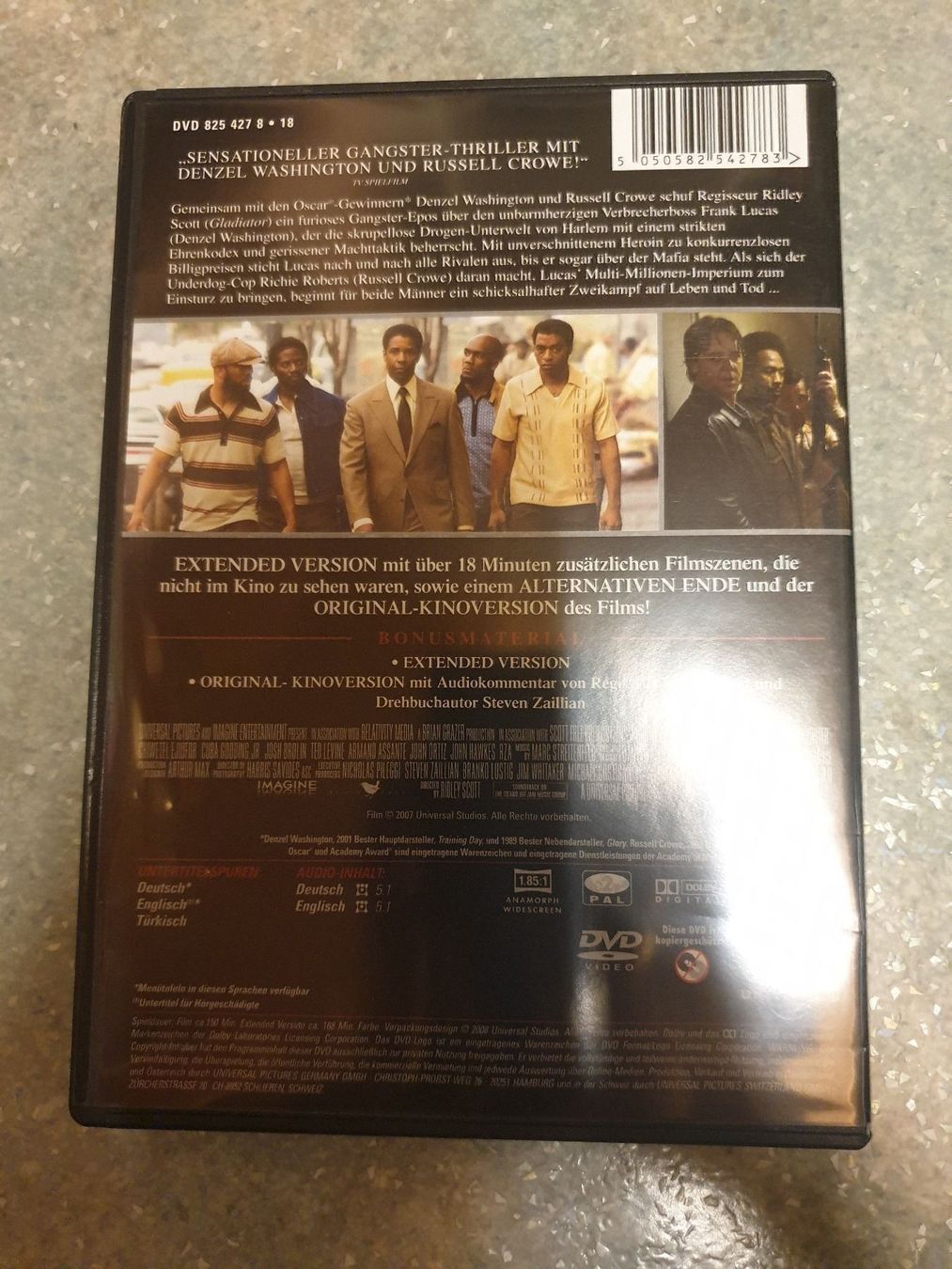 Tutti i DVDs: American Gangster – Usato da Rothenthurm venduto da Lord-Ren 1
