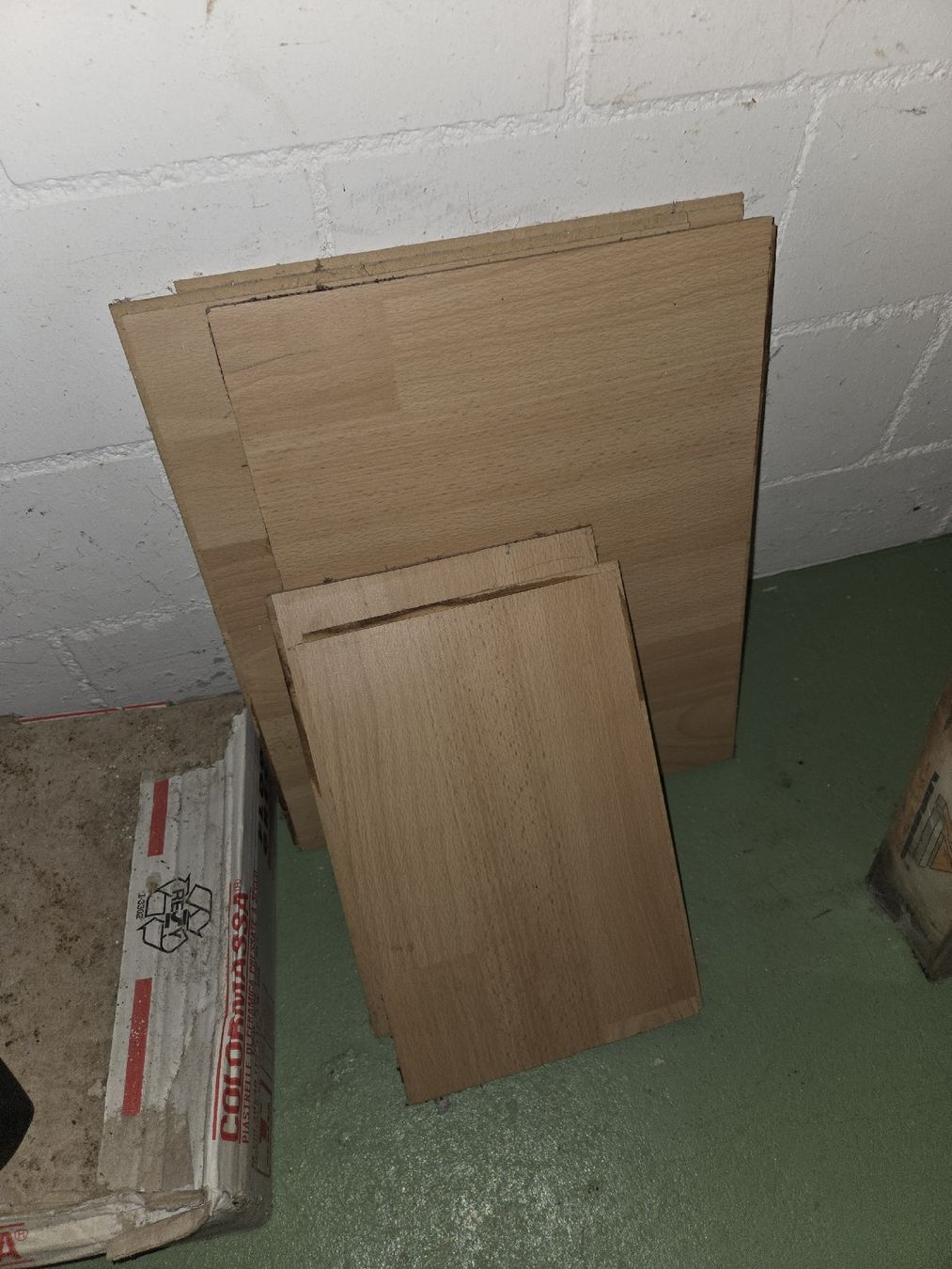 Articoli in legno: 2 Pack Laminat und ein paar Reste – Nuovo (secondo la descrizione) da Lostorf venduto da _Venus_ 3