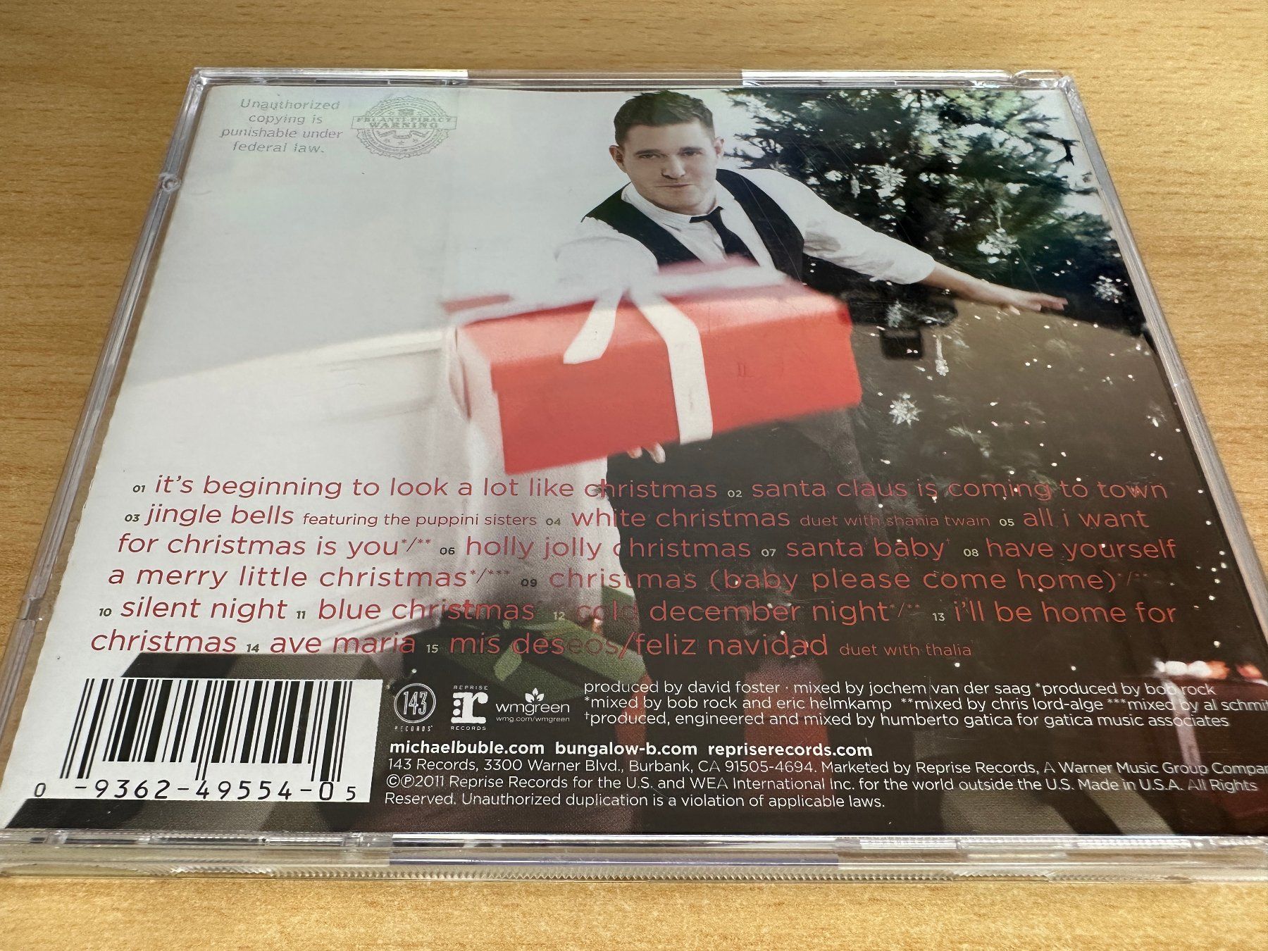 CD: Michael Bublé – Christmas – Usato da Rikon im Tösstal venduto da Alpenmutz 1