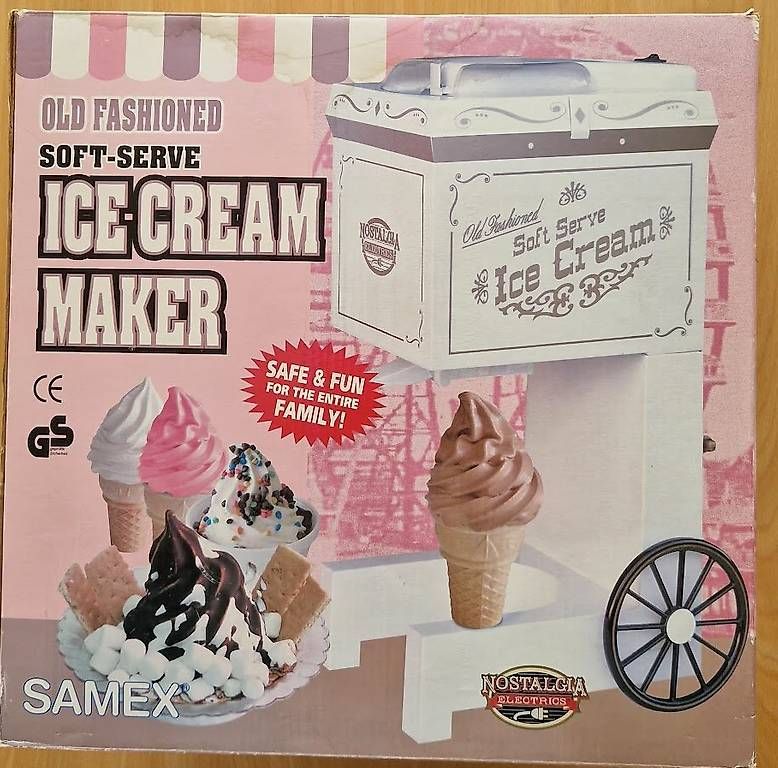 Elettrodomestici da cucina: Ice-cream Maker soft-serve machine à glace – Nuovo e nell'imballaggio originale da Ecoteaux venduto da Francine01