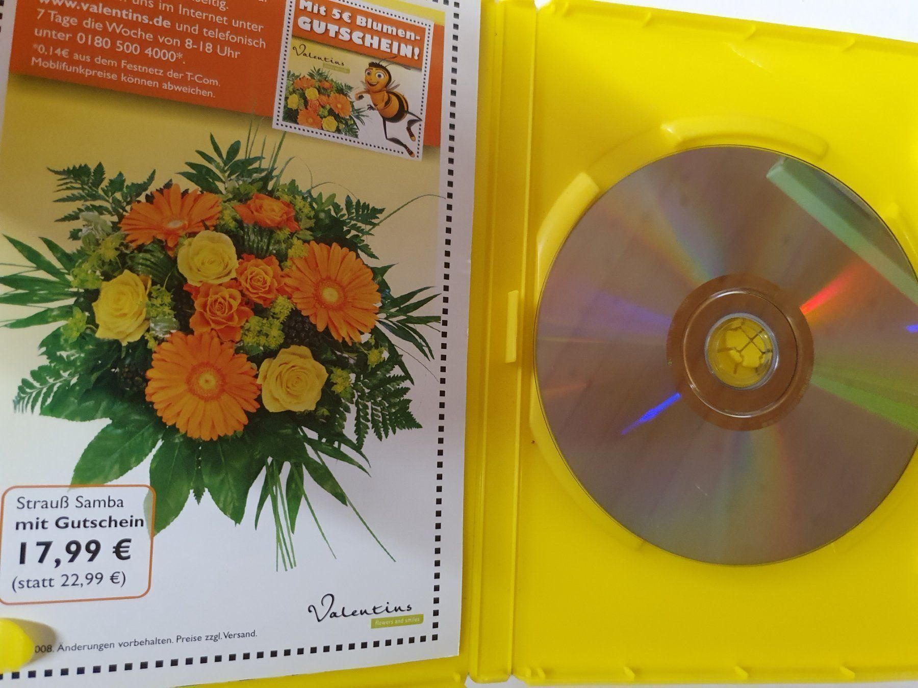 Tutti i DVDs: Bee Movie - das Honigkomplott DVD – Usato da Oberdorf BL venduto da BaldenEagle 2