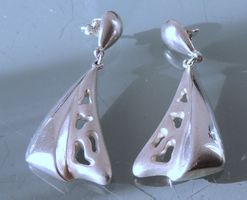 Silber 925 Ohrstecker 45 mm