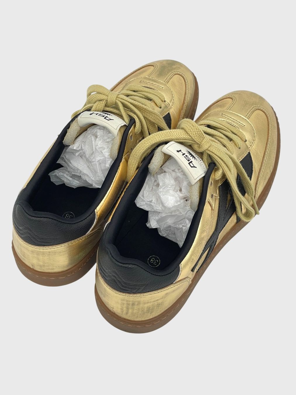 Ash Damenschuhe: Ash Sunset Low Top Sneaker EU 38 Metallic – Gebraucht aus Zürich von shoe_shop 3