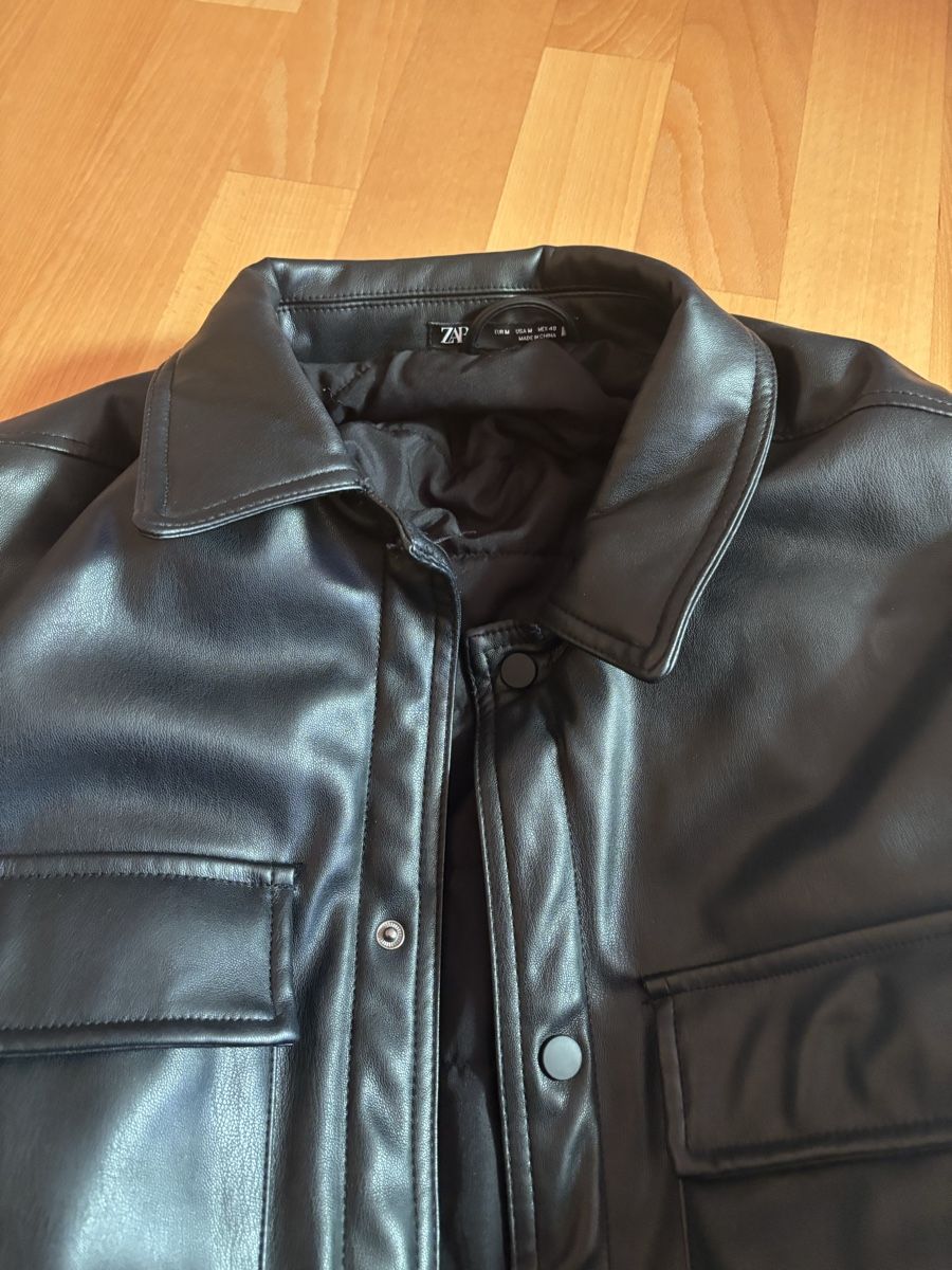 Jacken: Faux Leather Jacket Zara M – Gebraucht aus Chexbres von doe_xns6 1