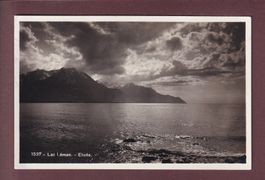 LAC LEMAN - Etude - 1933