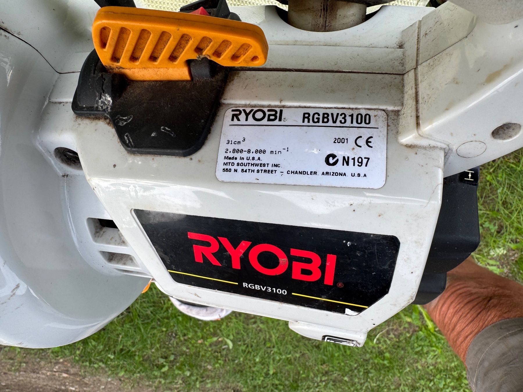 Ryobi Soffiatori & Aspiratori per foglie: Laubbläser/-sauger – Usato da Bubikon venduto da hanspeterbhp 3