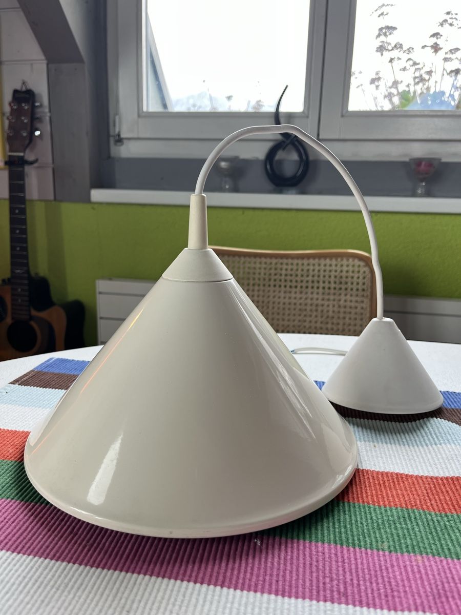 Lampadari & plafoniere: Vintage  Hängelampe. Creme 80er – Usato da Stans venduto da Bridges_Vintage 5