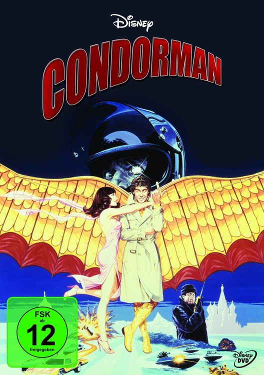 Condorman (1981) Crawford/Carrera/Oliver Reed/Disney/DVD/RAR (Neu ...