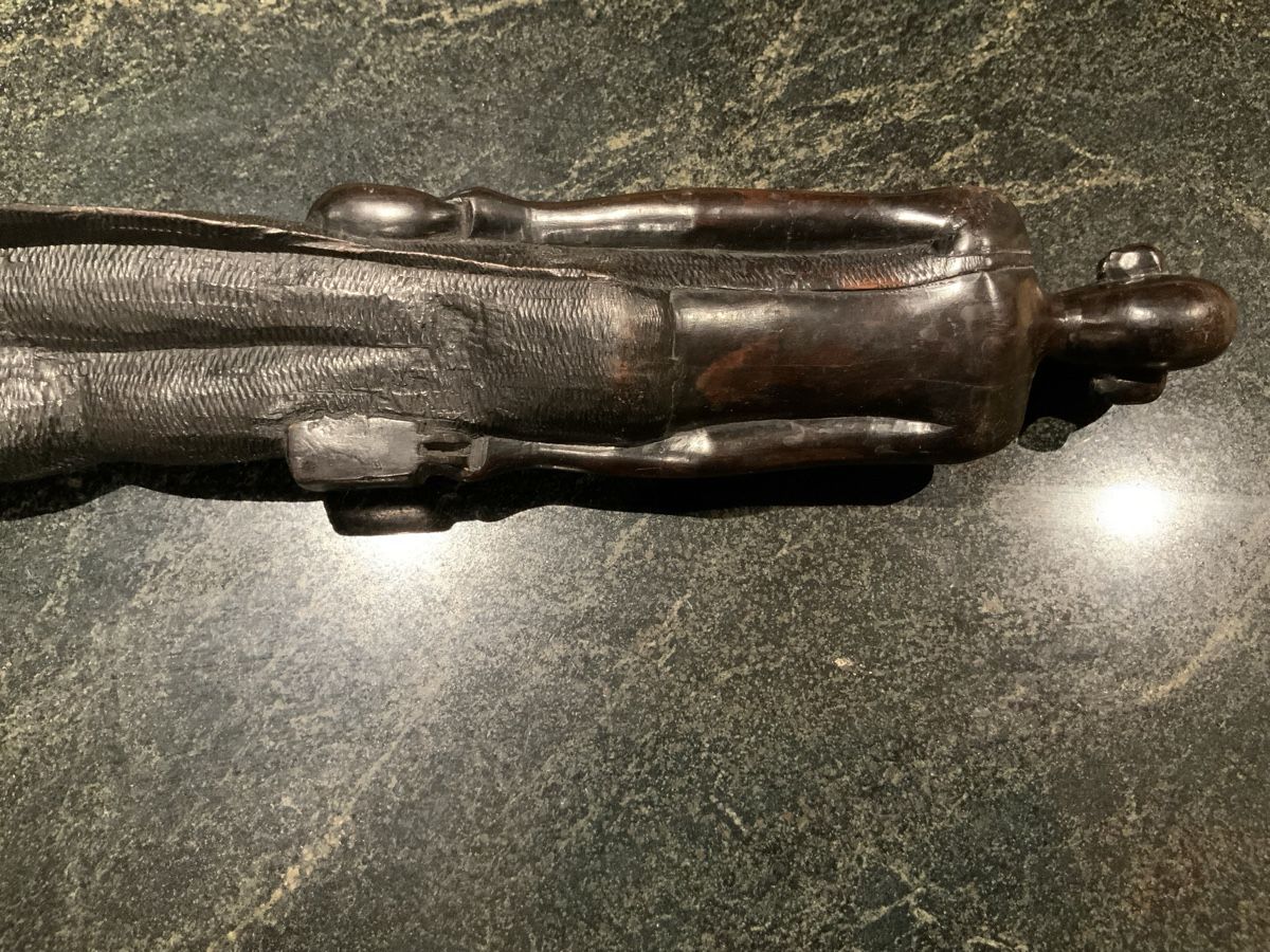 Skulpturen & Statuen: HOLZSTATUE VON TRADITIONELLEM HANDWERKER – Gebraucht aus Reichenbach im Kandertal von Cellobello11 4