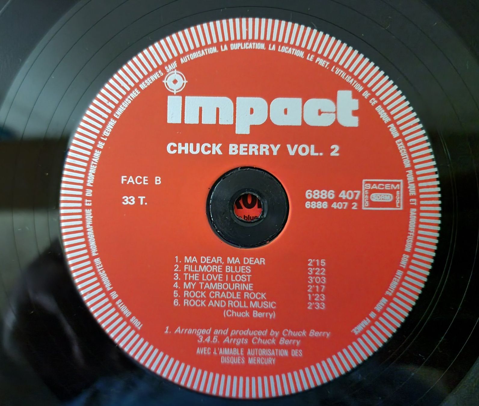 Schallplatten: Chuck-Berry-Chuck-Berry LP -  Volume-2 – Gebraucht aus Root von atelier22 2