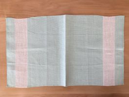 LEINEN  TISCHSET  /  LÄUFER   ZUM  STICKEN  UND  NÄHEN