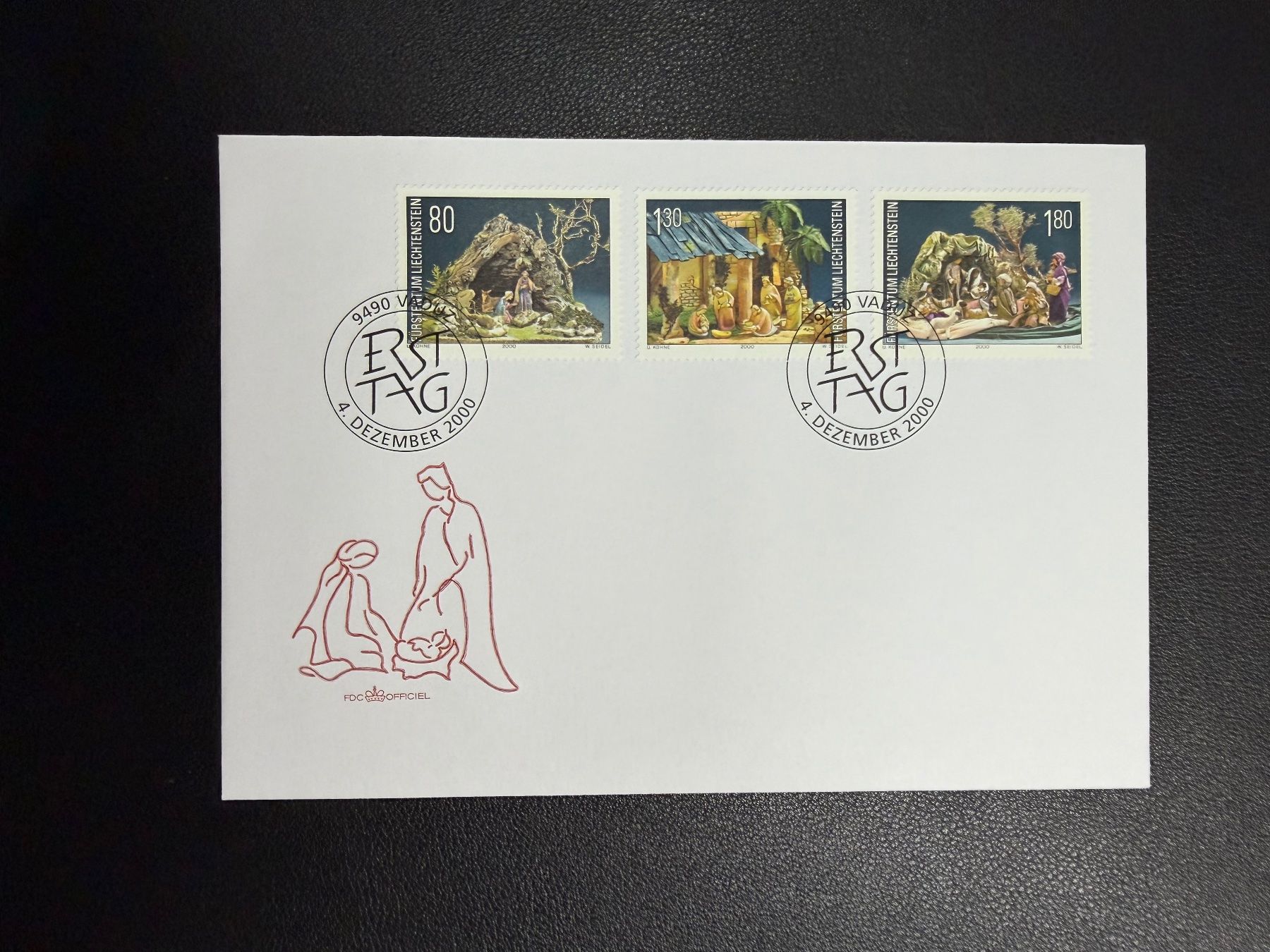 Tutti i francobolli: Liechtenstein FDC 2000 – Usato da oberrüti venduto da jeanmei
