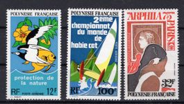 R5101  /  Polynésie poste aérienne 1974 neufs XX