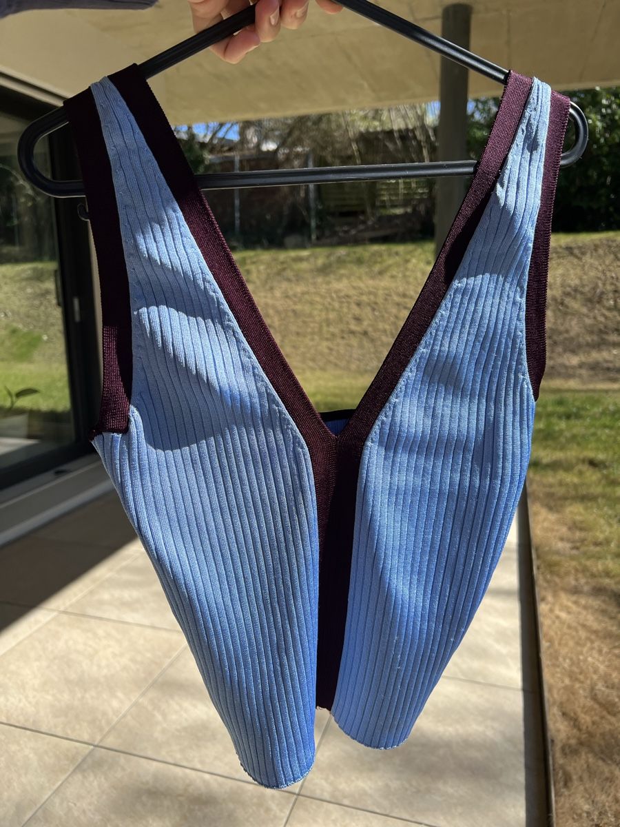 Top: Blue Summer Knitted Top, size S – Nuovo (secondo la descrizione) da Corsier GE venduto da Karol_save_planet 3