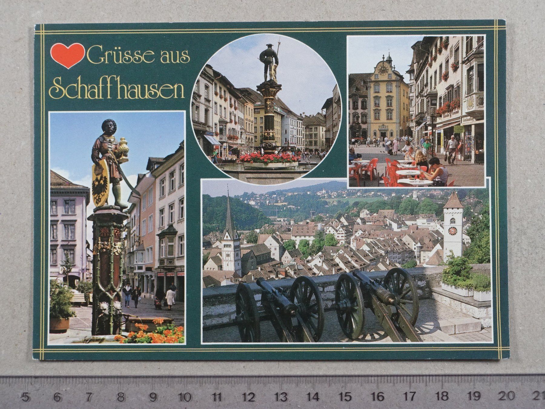 Cartoline postali: Schaffhausen, 2002 – Usato da Lenzburg venduto da fh1