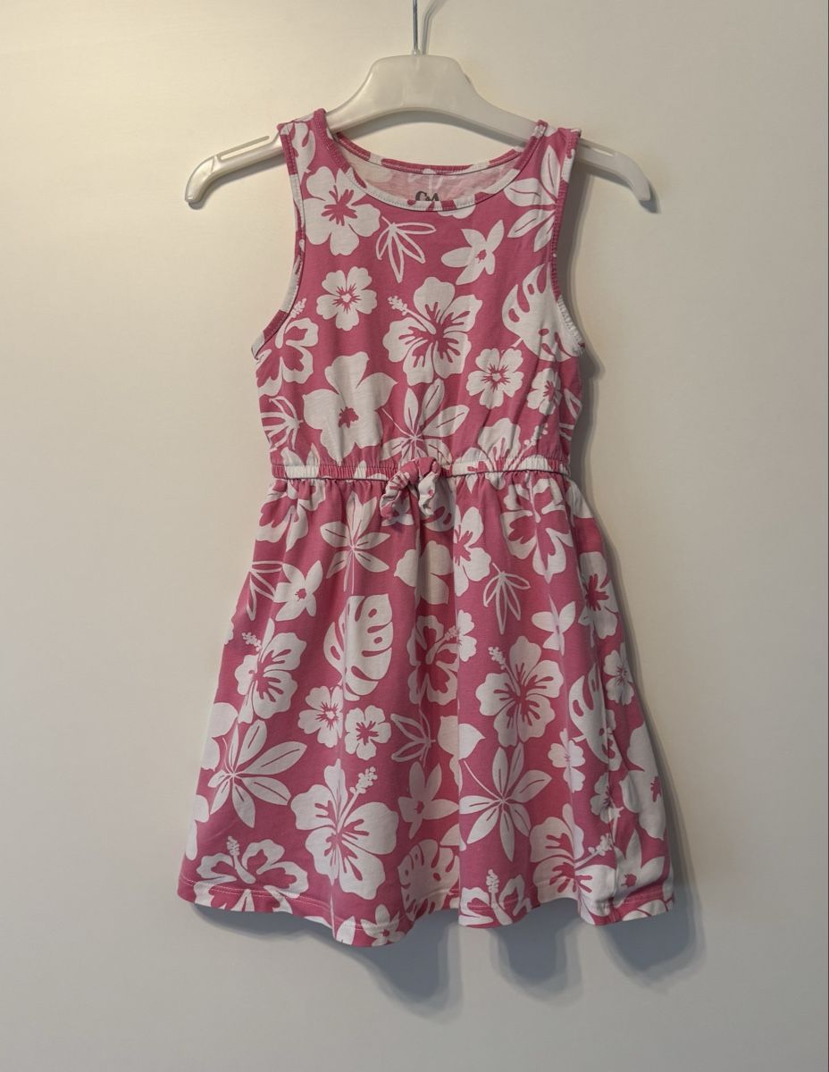 C&A Vestiti & Gonne: Sommerkleid Blumen/Pink Gr. 110 – Usato da Flumenthal venduto da Krajan