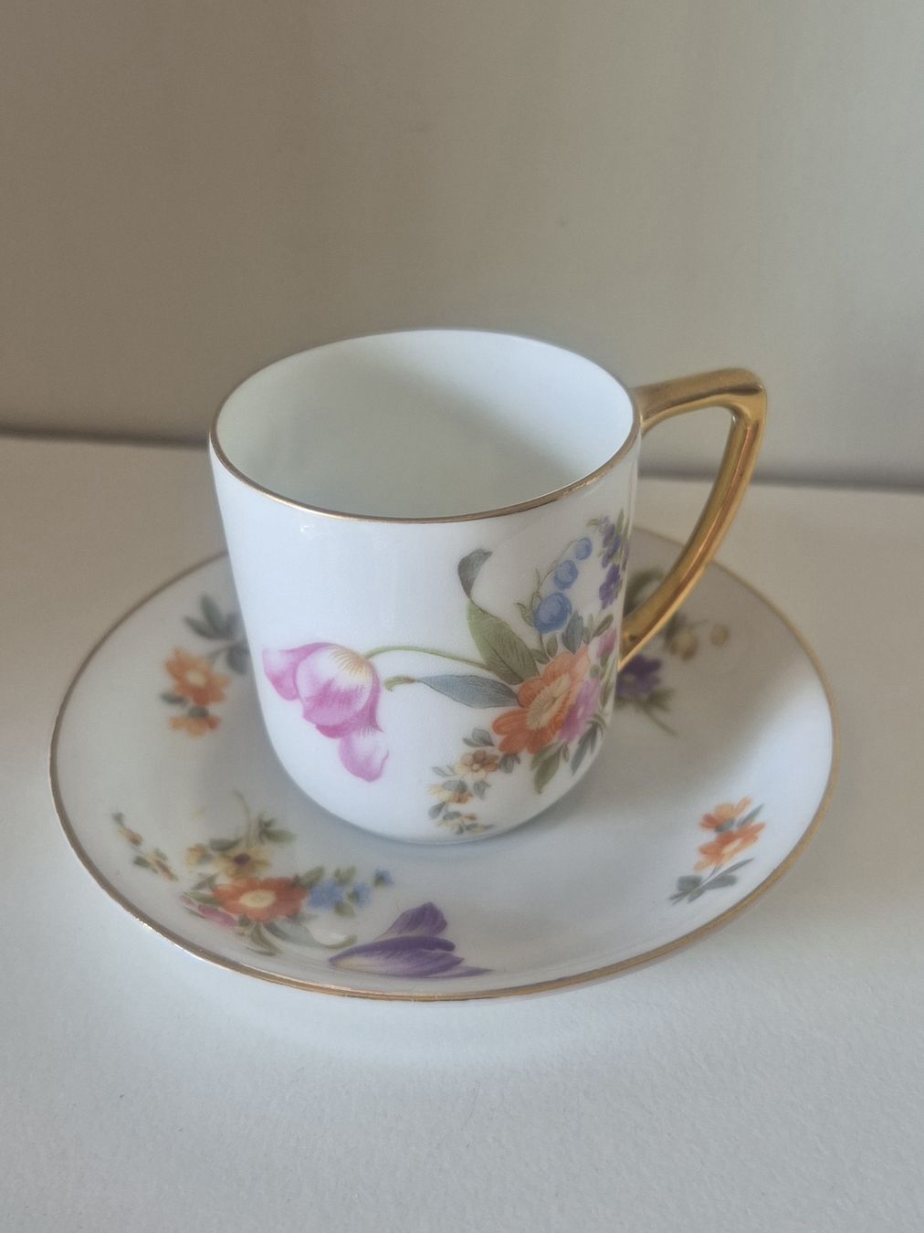 Tassen: Espresso Tassen mit Blumendekor – Gebraucht aus Bern von san_kcw5 1