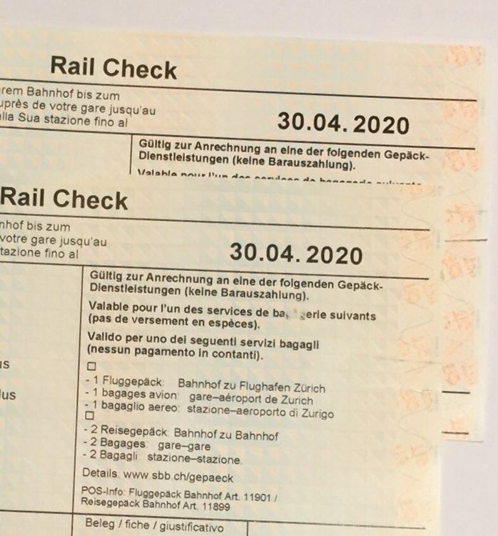 Rail Check SBB Wert 50.- | Kaufen auf Ricardo