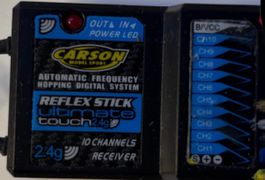 Récepteur Carson 10 Chanel