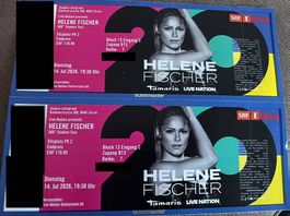 2 Tickets Helene Fischer, 360° Tour in Zürich