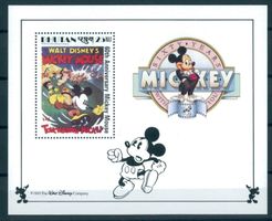 BHUTAN, BLOCK, MICKEY, Touchdown Mickey