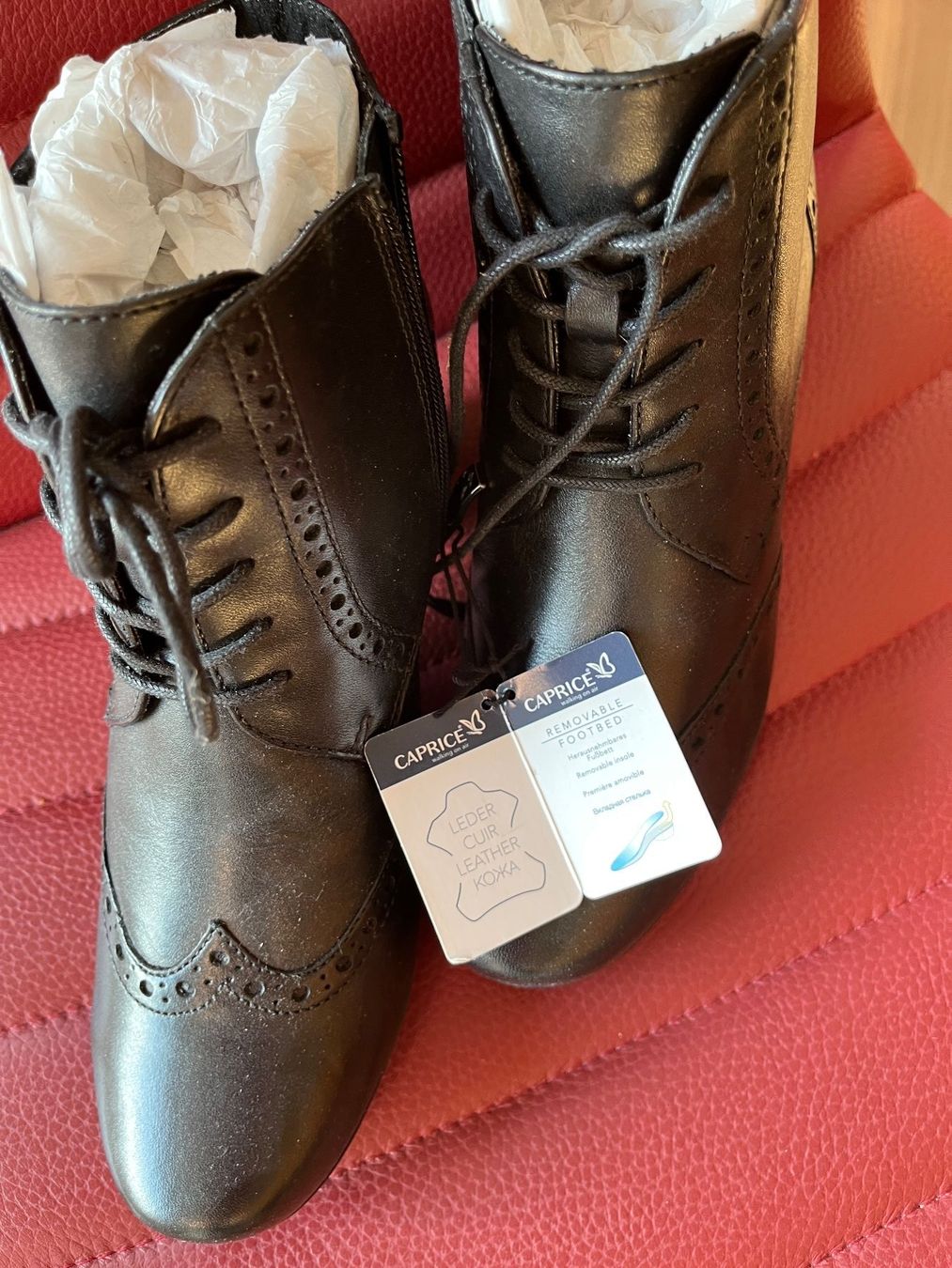 Scarpe da donna: Stiefelette /// 38 /// Caprice – Nuovo (secondo la descrizione) da Brittnau venduto da Zofigerin