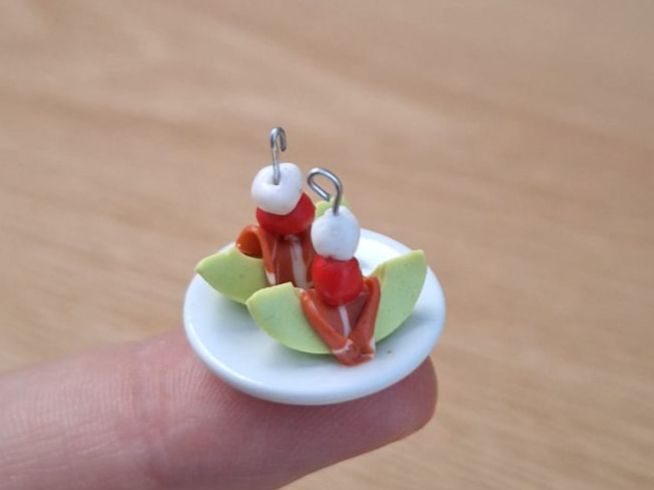 Puppenhäuser & -möbel: Handmade Melonen mit Rohschinken, Puppenhaus – Neu (gemäss Beschreibung) aus Zürich von HandmadeTinyFood 2