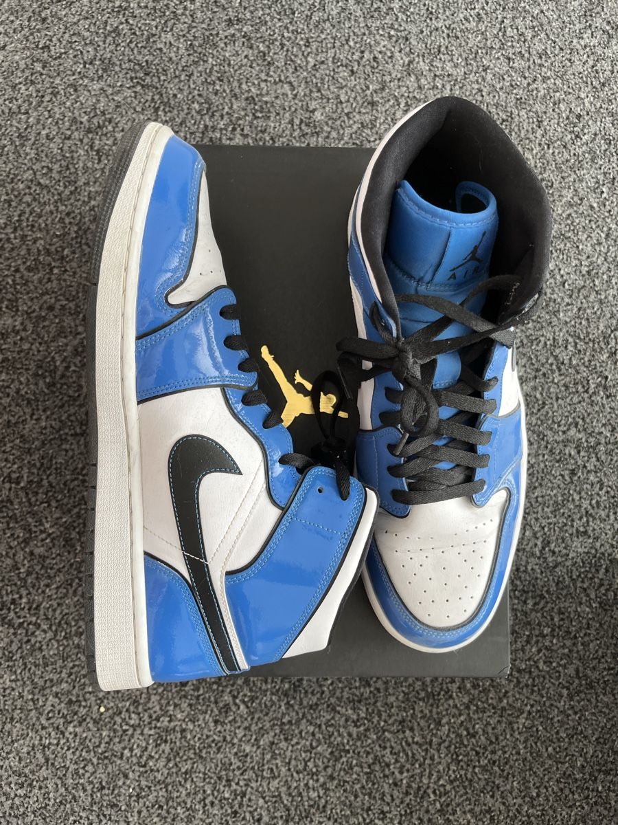 Jordan Scarpe da uomo: Air Jordan Mid Signal Blue – Usato da Küblis venduto da kimimathis 2