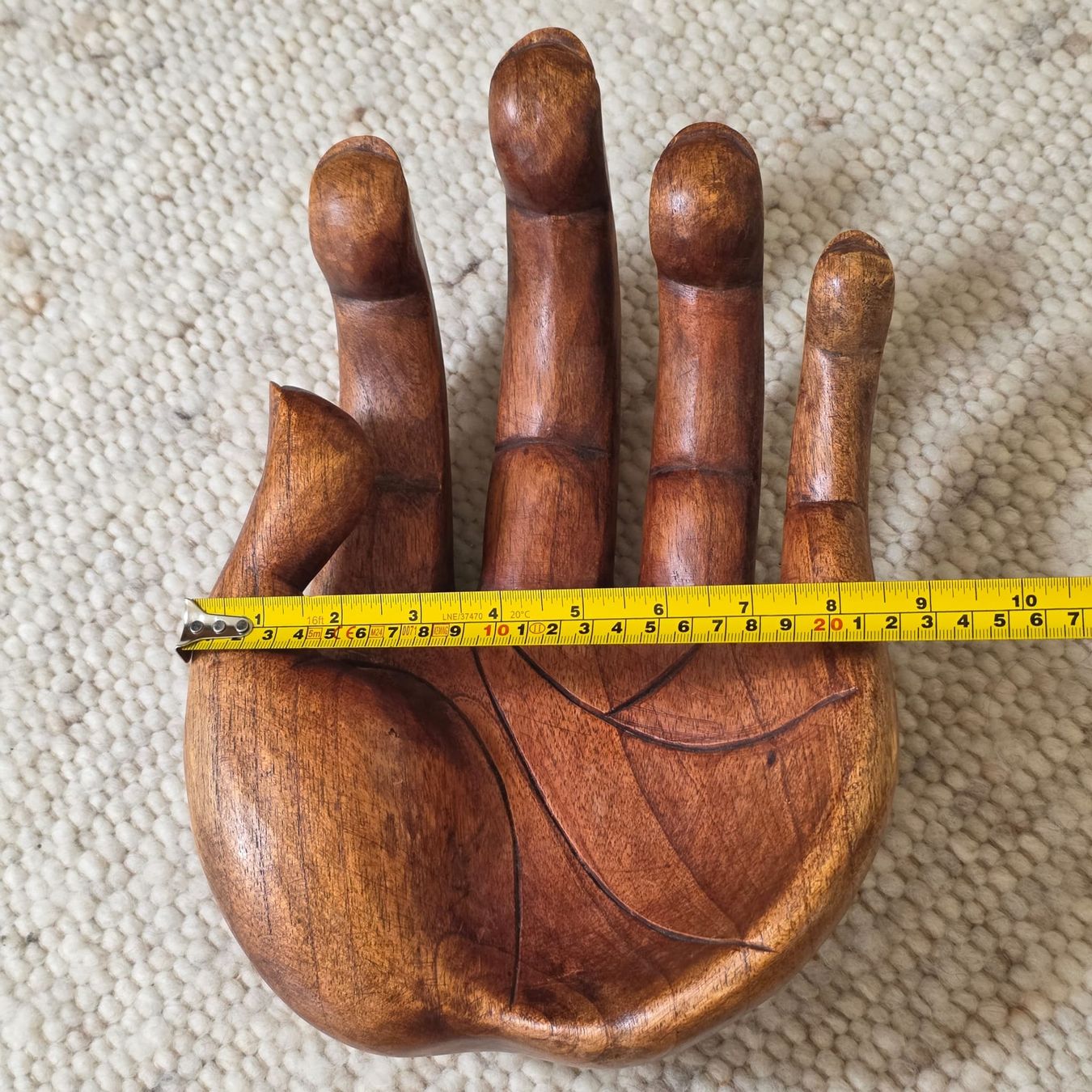 Tutte le decorazioni: Dekoschale Hand Holz – Usato da Rheinsulz venduto da Dred 6