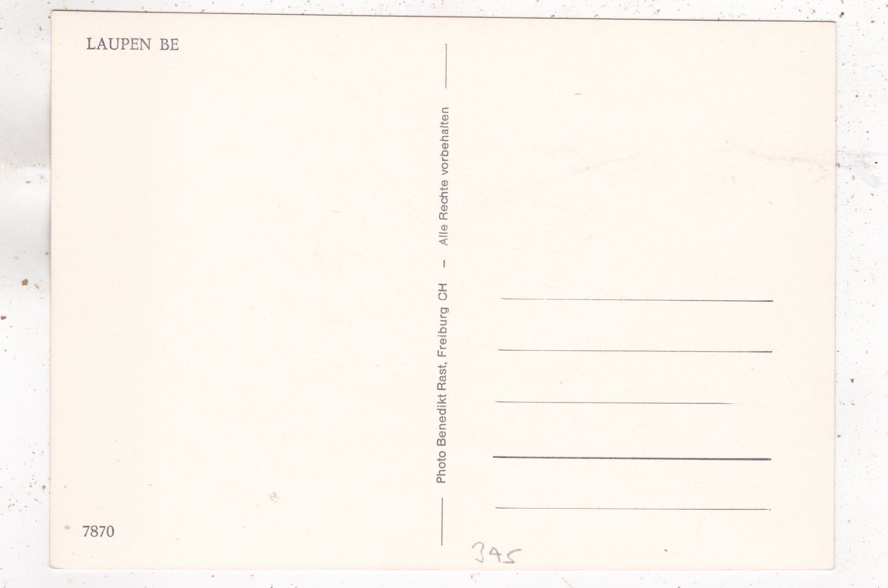 Cartoline postali: Laupen BE – Usato da Herisau venduto da Lisegrat2008 1