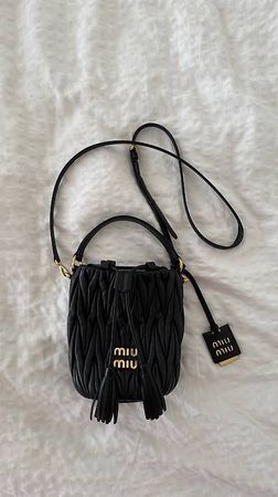 MiuMiu Bag, schwarz 
