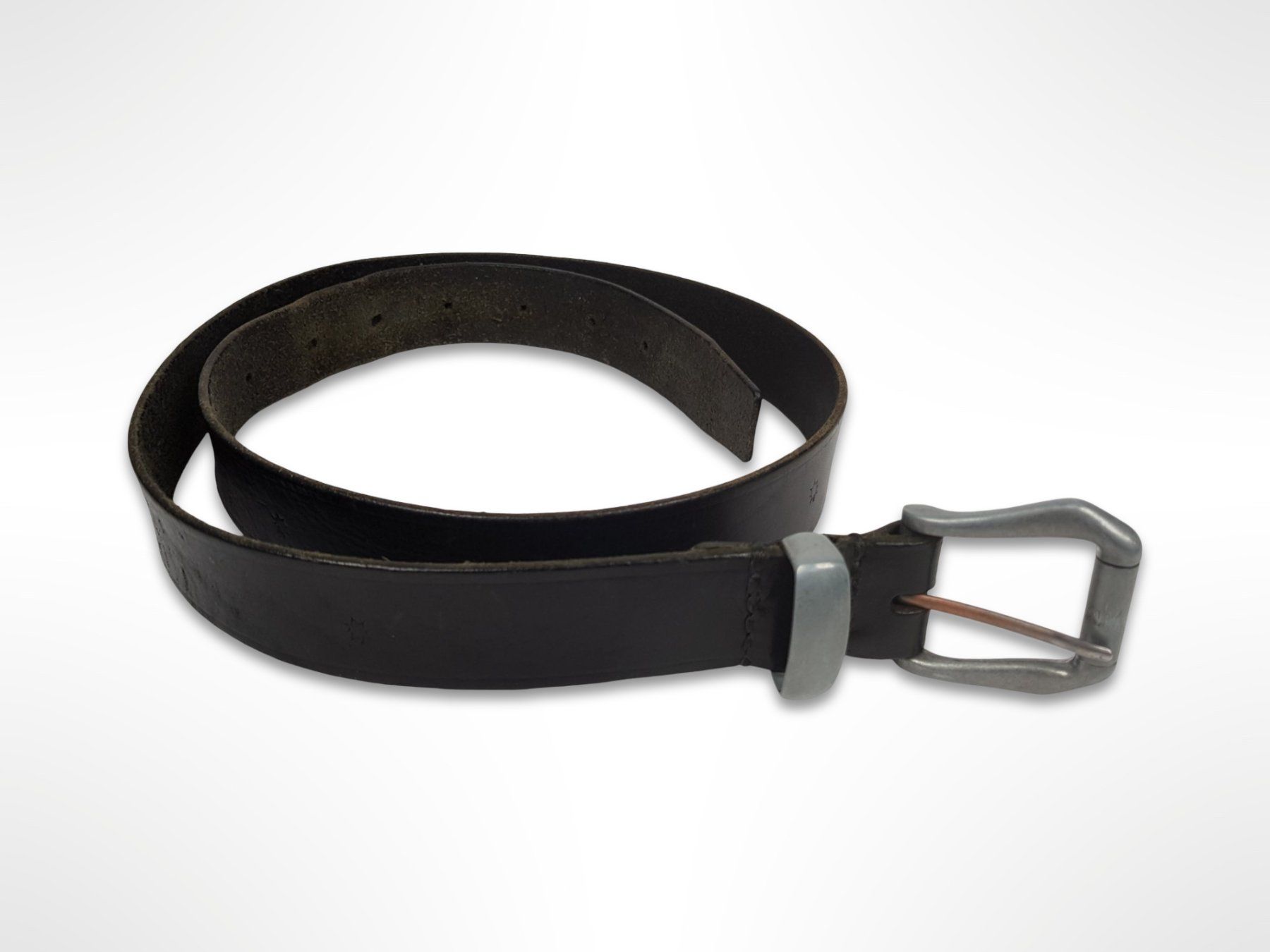 Ceintures: Ledergürtel Herren Schwarz Sumiswald – D'occasion à Suhr par Restwert_Suhr