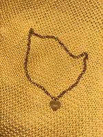 Herzkette goldfarben