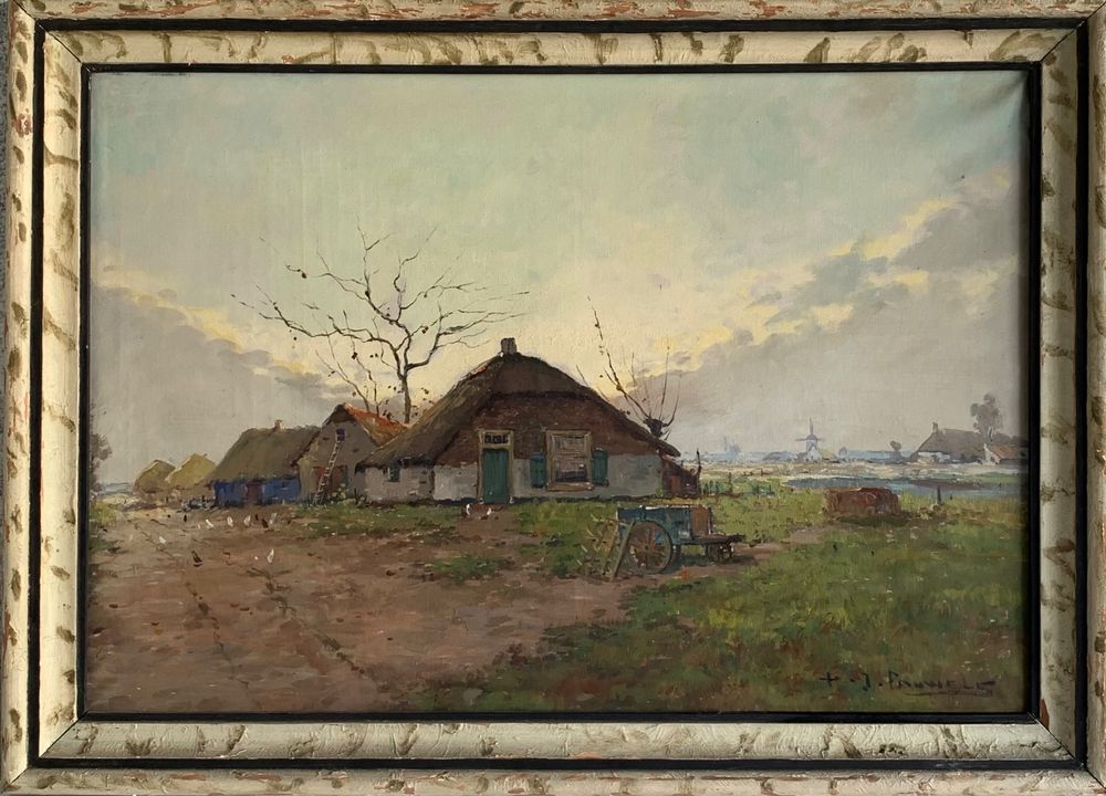 Henri Joseph Pauwels (19031983) grosses Gemälde Kaufen auf Ricardo