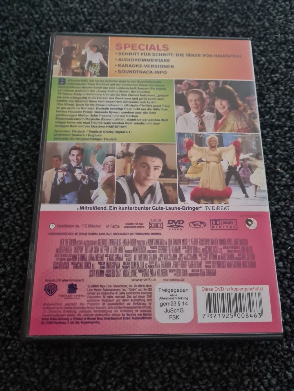 Tutti i DVDs: HAIRSPRAY (6116) – Usato da Ruswil venduto da Ruck.Zuck. 1