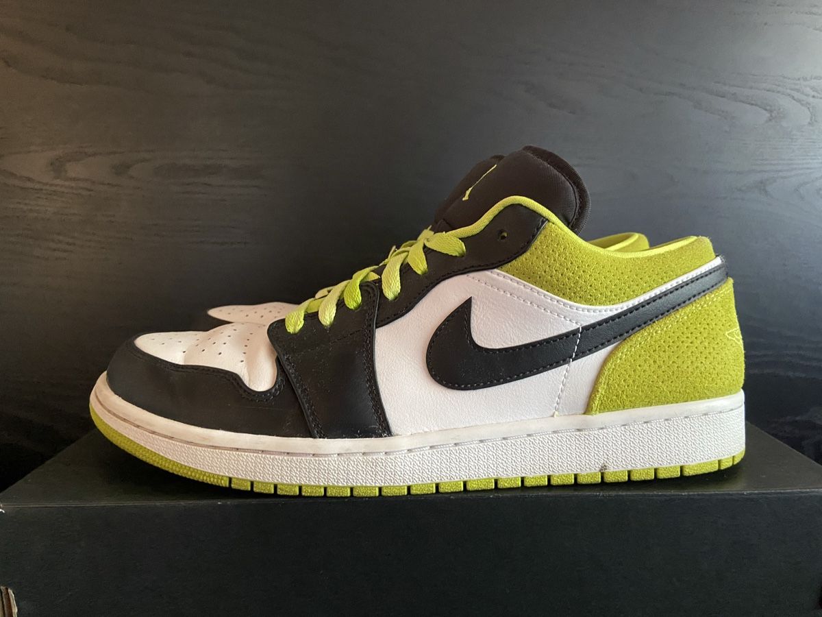 Jordan Scarpe da uomo: Air Jordan 1 Low SE Schwarz Cyber – Usato da Balsthal venduto da Sven.sch 1