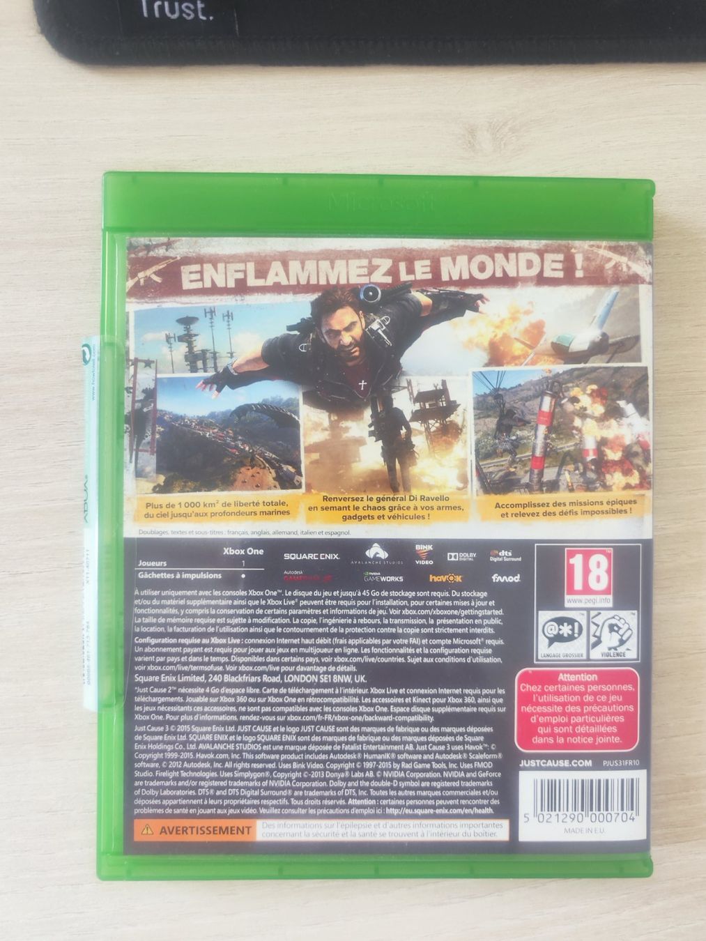 Giochi: Jeu Xbox One Just Cause 3 – Usato da Neyruz FR venduto da Cembaba77 1