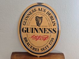 Grosses Emailschild Guinness Irish Beer Bier Emaille Schild
