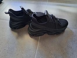 Steve Madden Sneaker Original Triple Black Gr. 40