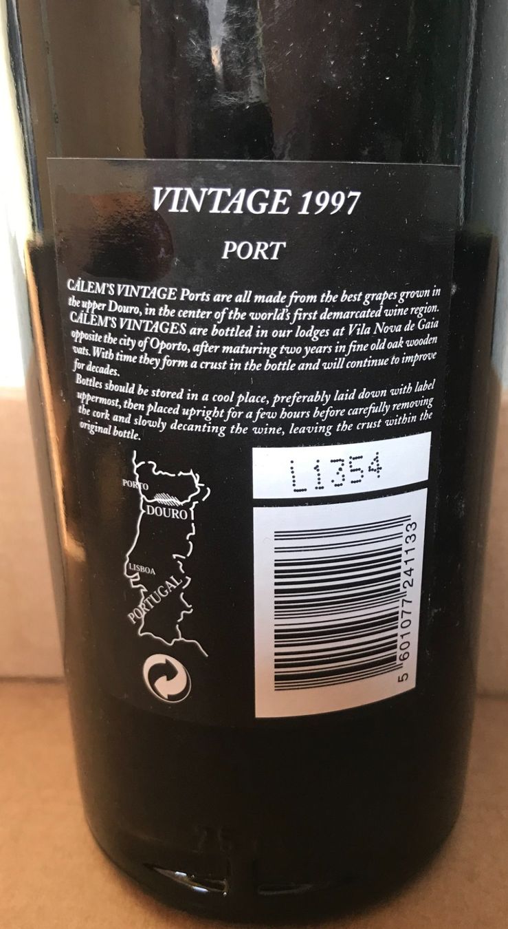 Vino: Porto Calem vintage 1997 – Nuovo (secondo la descrizione) da Cully venduto da Forninho 2
